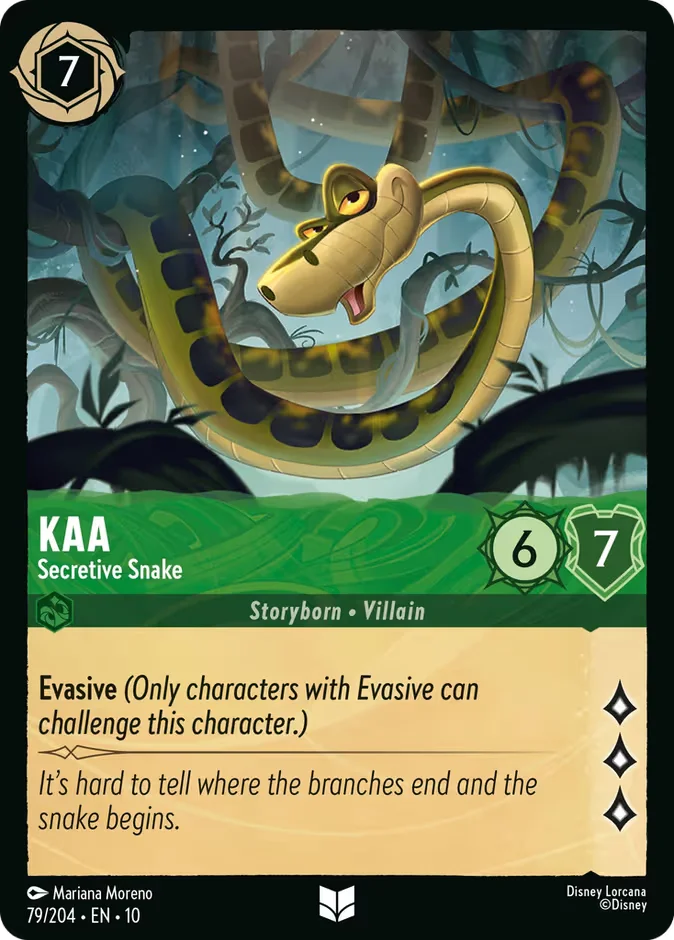 Kaa - Secretive Snake 「10-79」「EN」