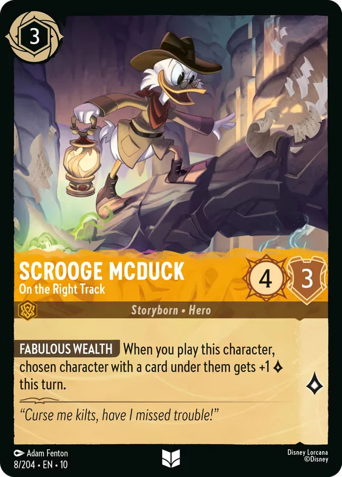 Scrooge McDuck - On the Right Track 「10-8」「EN」