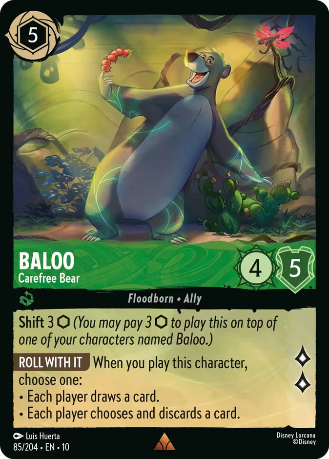 Baloo - Carefree Bear 「10-85」「EN」
