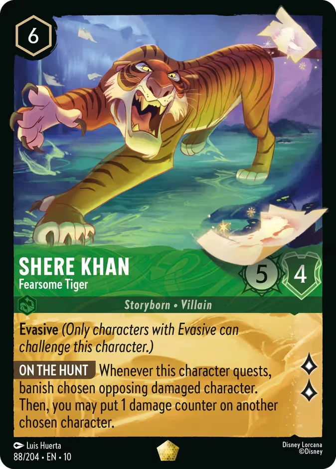 Shere Khan - Fearsome Tiger 「10-88」「EN」