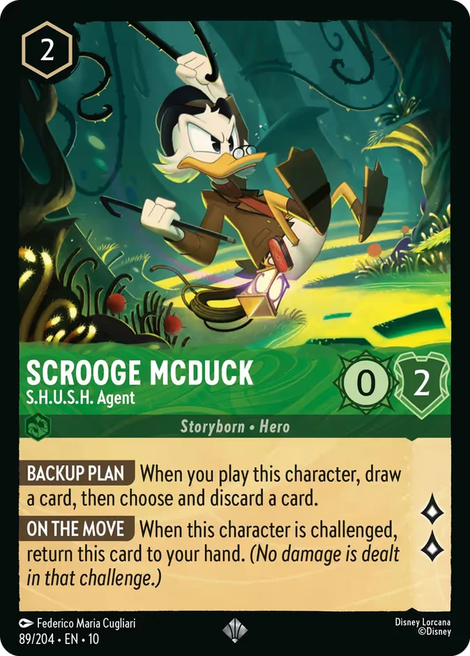 Scrooge McDuck - S.H.U.S.H. Agent 「10-89」「EN」