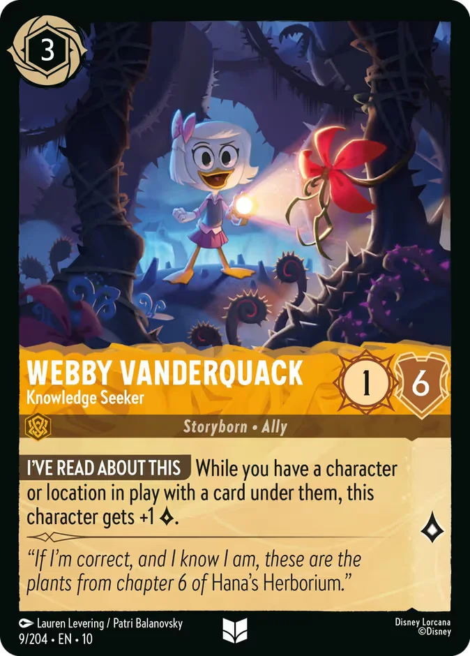 Webby Vanderquack - Knowledge Seeker 「10-9」「EN」