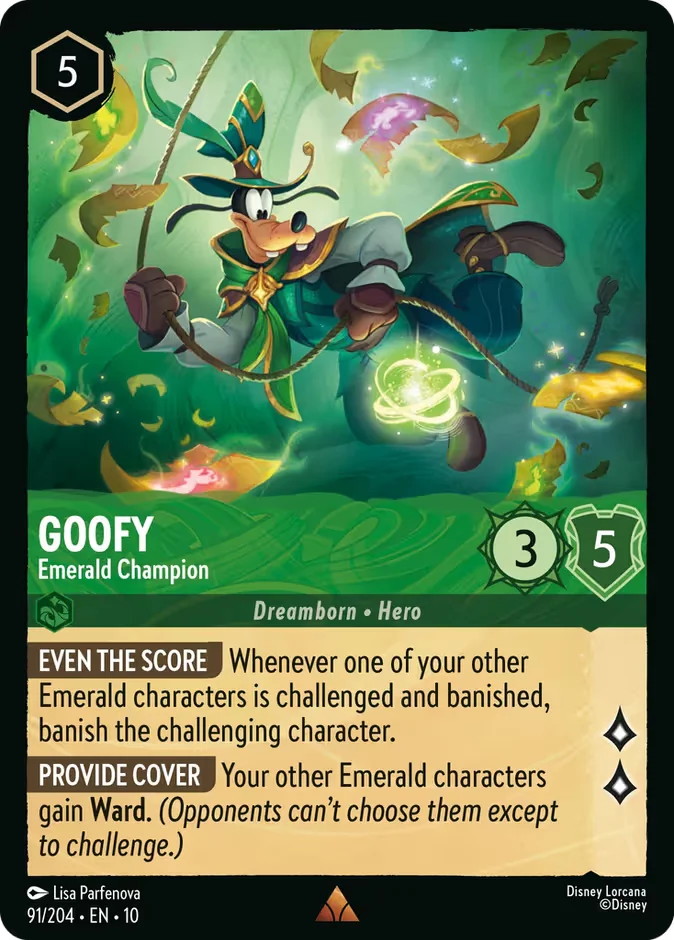 Goofy - Emerald Champion 「10-91」「EN」