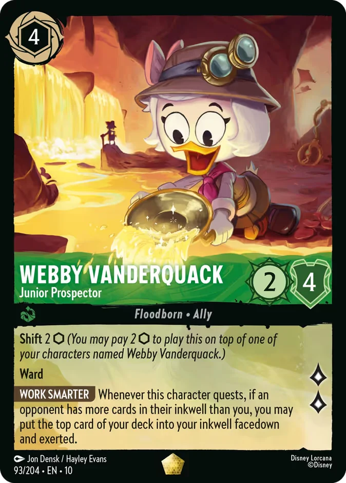 Webby Vanderquack - Junior Prospector 「10-93」「EN」