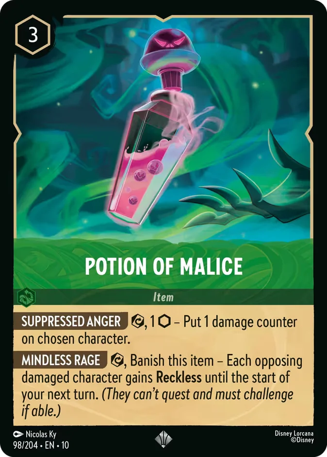 Potion of Malice 「10-98」「EN」