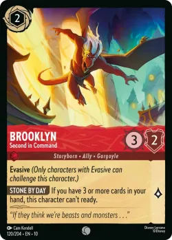 Brooklyn - Second in Command #120 · Disney Lorcana