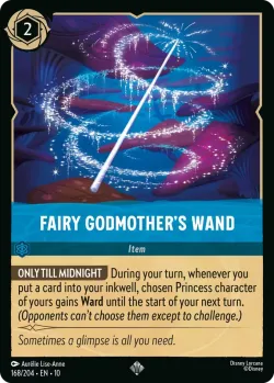 Fairy Godmother's Wand #168 · Disney Lorcana