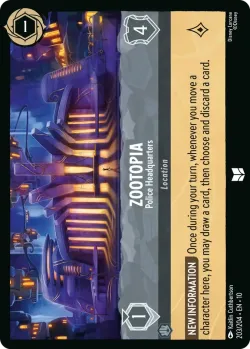 Zootopia - Police Headquarters 「10-203」「EN」