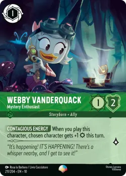 Webby Vanderquack - Mystery Enthusiast 「10-211」「EN」
