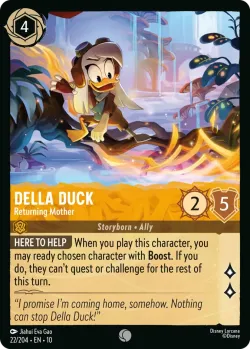 Della Duck - Returning Mother #22 · Disney Lorcana