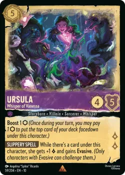 Ursula - Whisper of Vanessa #59 · Disney Lorcana
