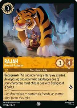 Rajah - Devoted Protector #6 · Disney Lorcana