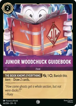 Junior Woodchuck Guidebook #66 · Disney Lorcana