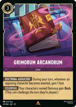 Grimorum Arcanorum #67 · Disney Lorcana