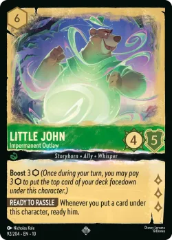 Little John - Impermanent Outlaw #92 · Disney Lorcana