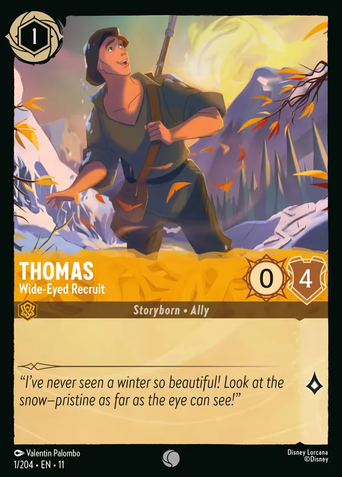 Thomas - Wide-Eyed Recruit 「11-1」「EN」