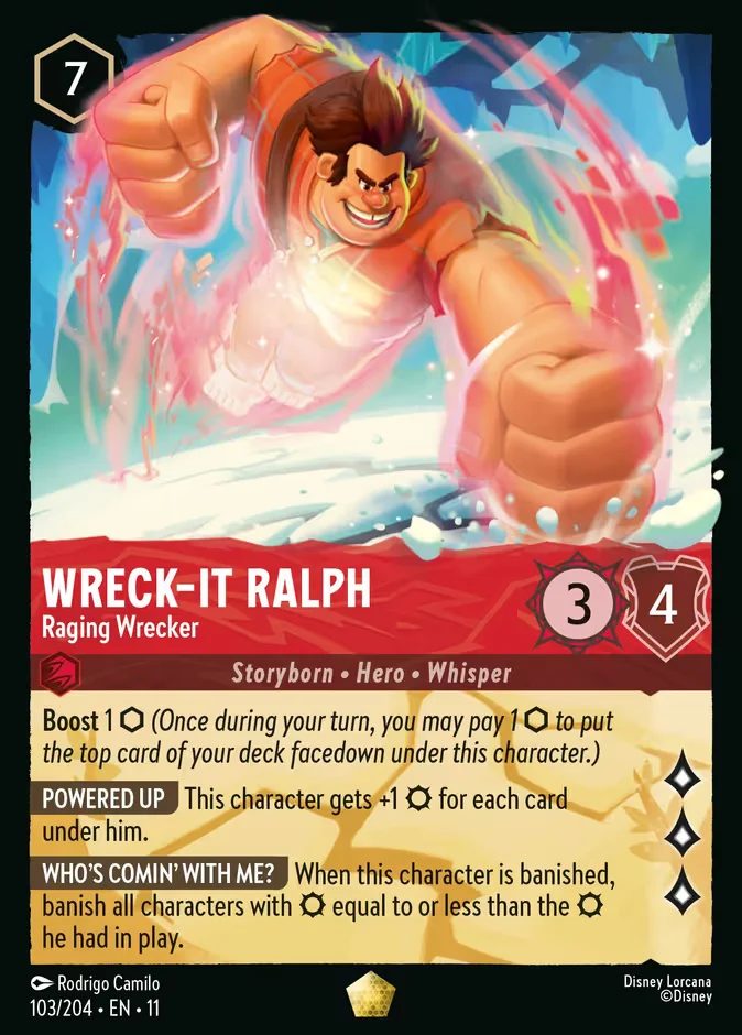 Wreck-it Ralph - Raging Wrecker 「11-103」「EN」