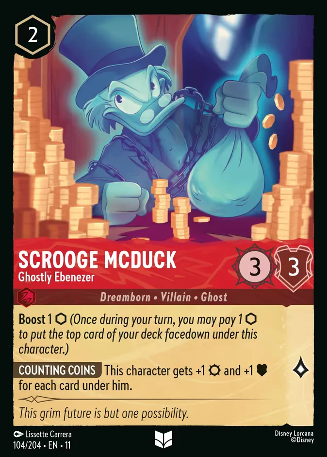 Scrooge McDuck - Ghostly Ebenezer 「11-104」「EN」