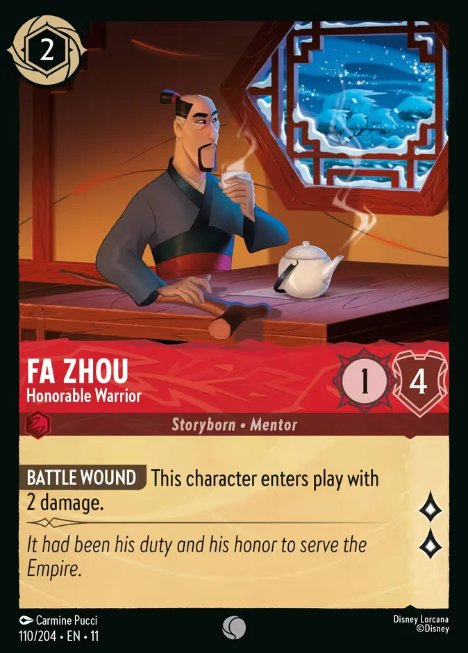 Fa Zhou - Honorable Warrior 「11-110」「EN」