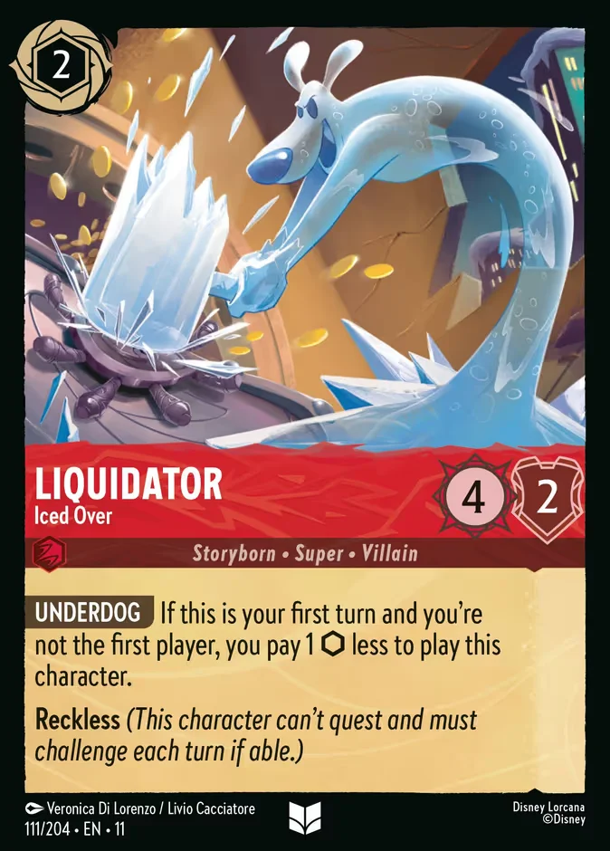 Liquidator - Iced Over 「11-111」「EN」