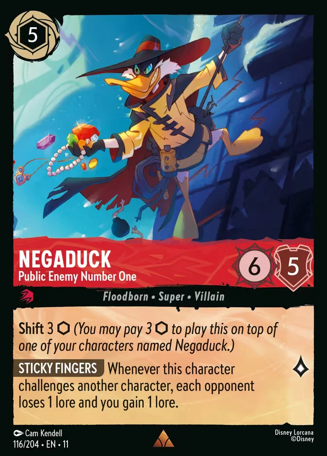 Negaduck - Public Enemy Number One 「11-116」「EN」