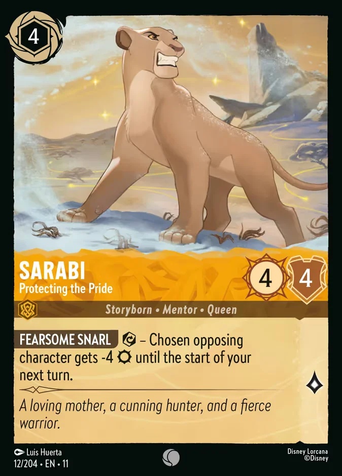 Sarabi - Protecting the Pride 「11-12」「EN」