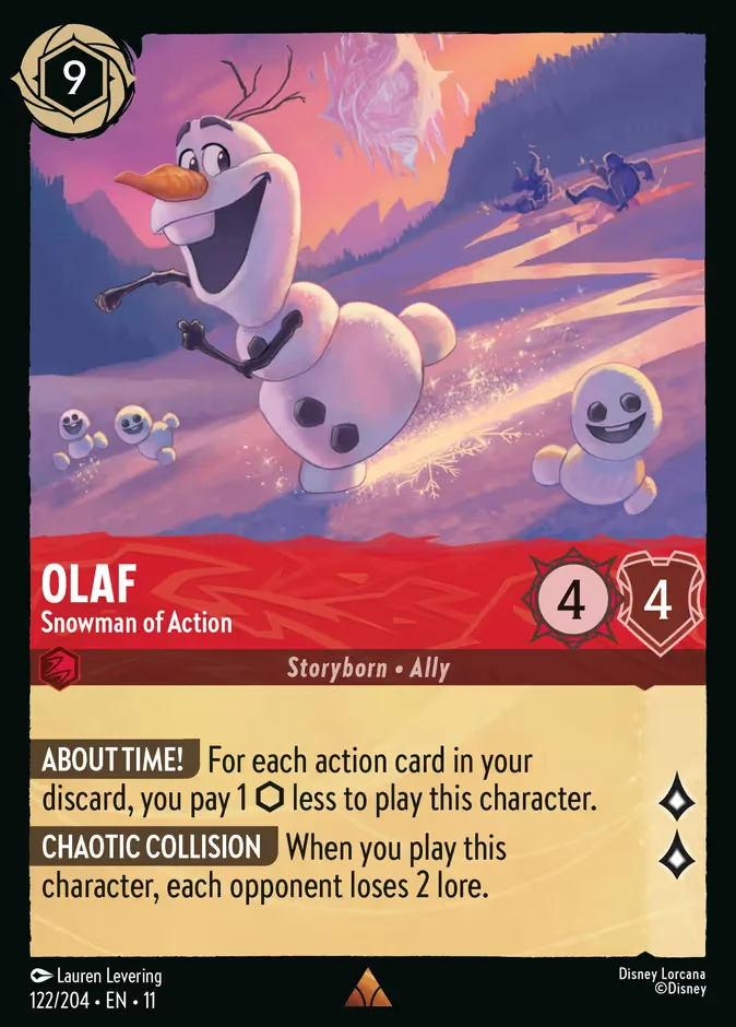 Olaf - Snowman of Action 「11-122」「EN」