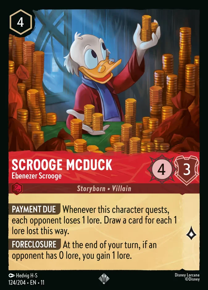Scrooge McDuck - Ebenezer Scrooge 「11-124」「EN」