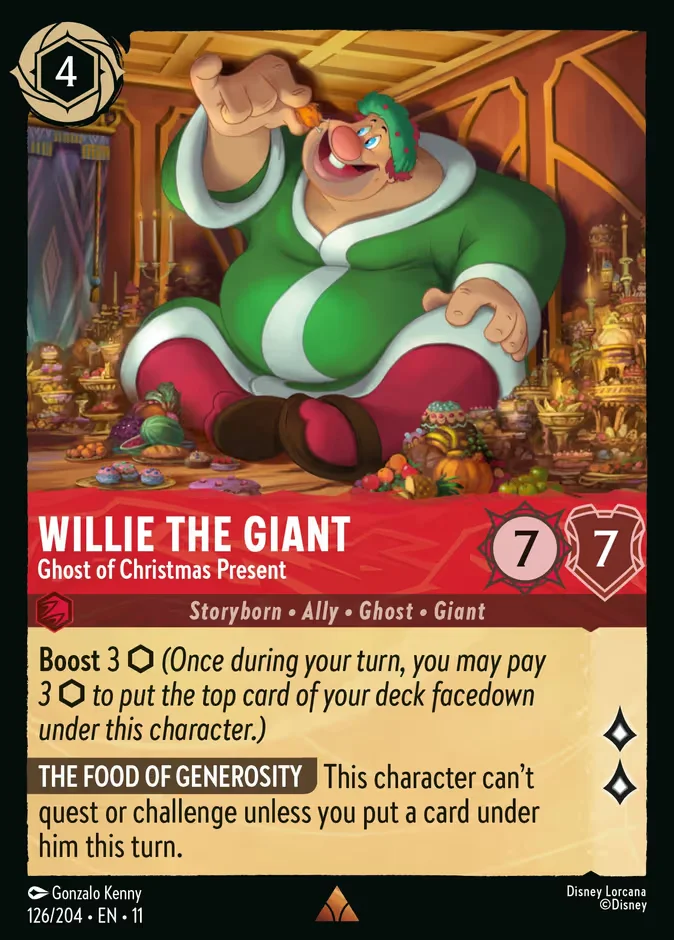 Willie the Giant - Ghost of Christmas Present 「11-126」「EN」