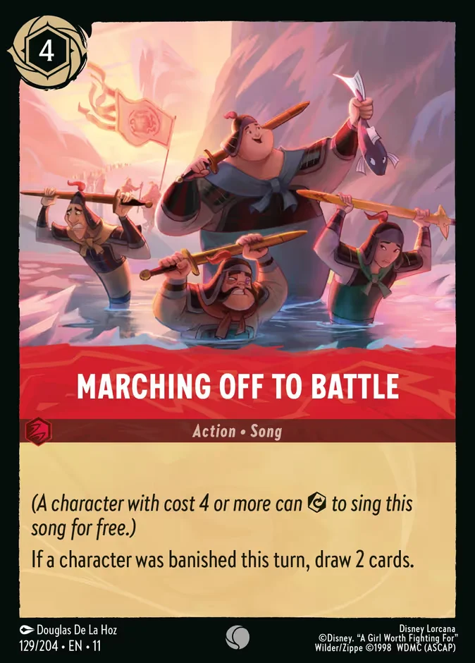Marching Off to Battle 「11-129」「EN」