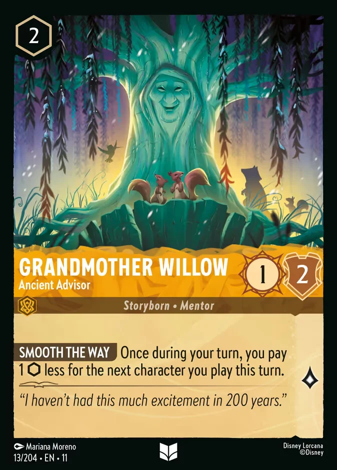 Grandmother Willow - Ancient Advisor 「11-13」「EN」