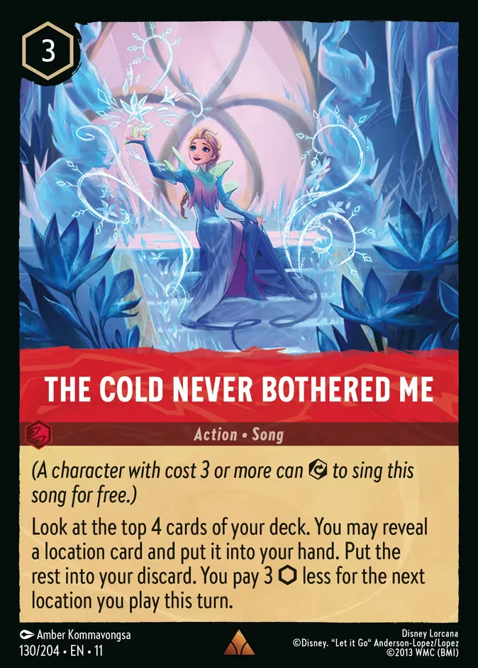 The Cold Never Bothered Me 「11-130」「EN」