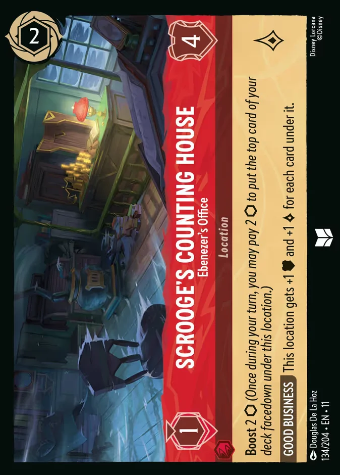 Scrooge's Counting House - Ebenezer's Office 「11-134」「EN」