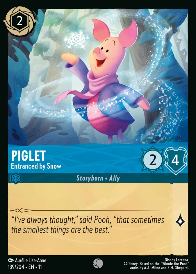 Piglet - Entranced by Snow 「11-139」「EN」