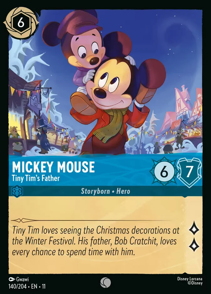 Mickey Mouse - Tiny Tim's Father 「11-140」「EN」
