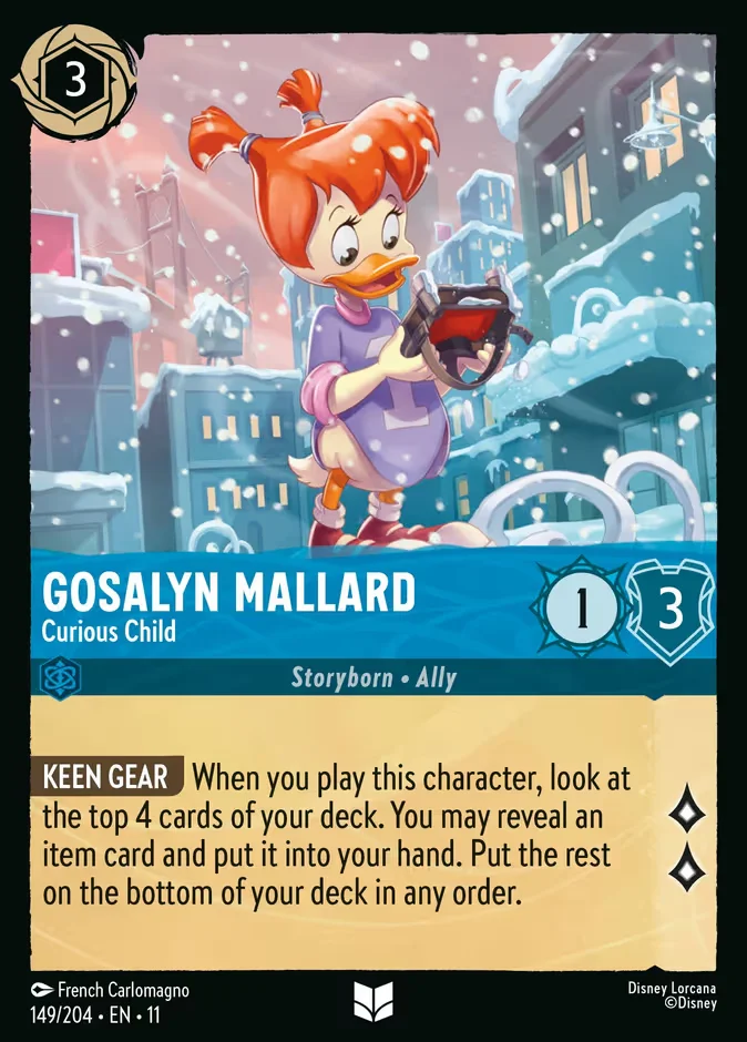 Gosalyn Mallard - Curious Child 「11-149」「EN」