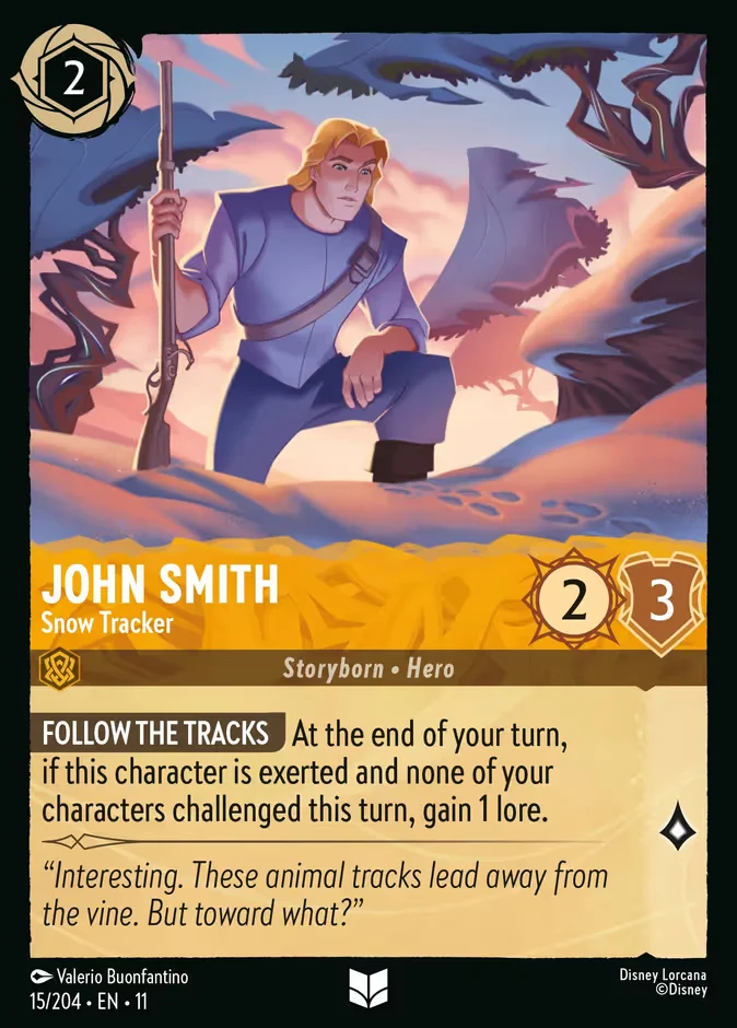 John Smith - Snow Tracker 「11-15」「EN」