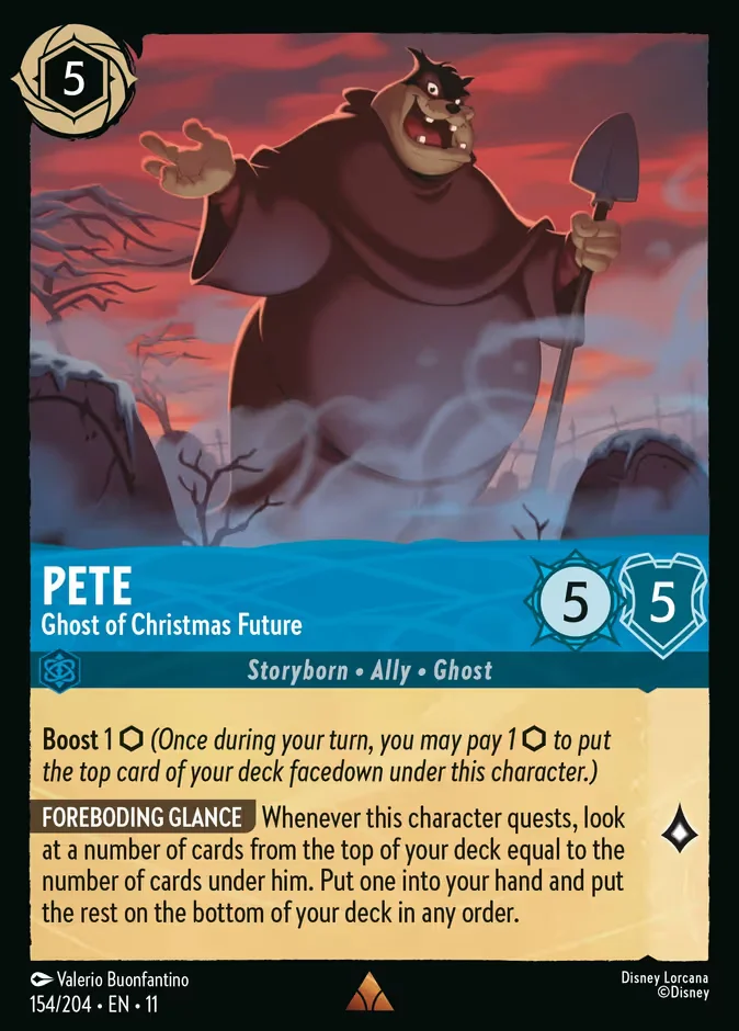 Pete - Ghost of Christmas Future 「11-154」「EN」
