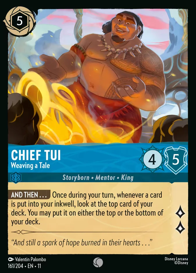 Chief Tui - Weaving a Tale 「11-161」「EN」