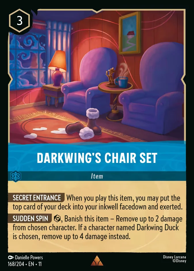 Darkwing's Chair Set 「11-168」「EN」