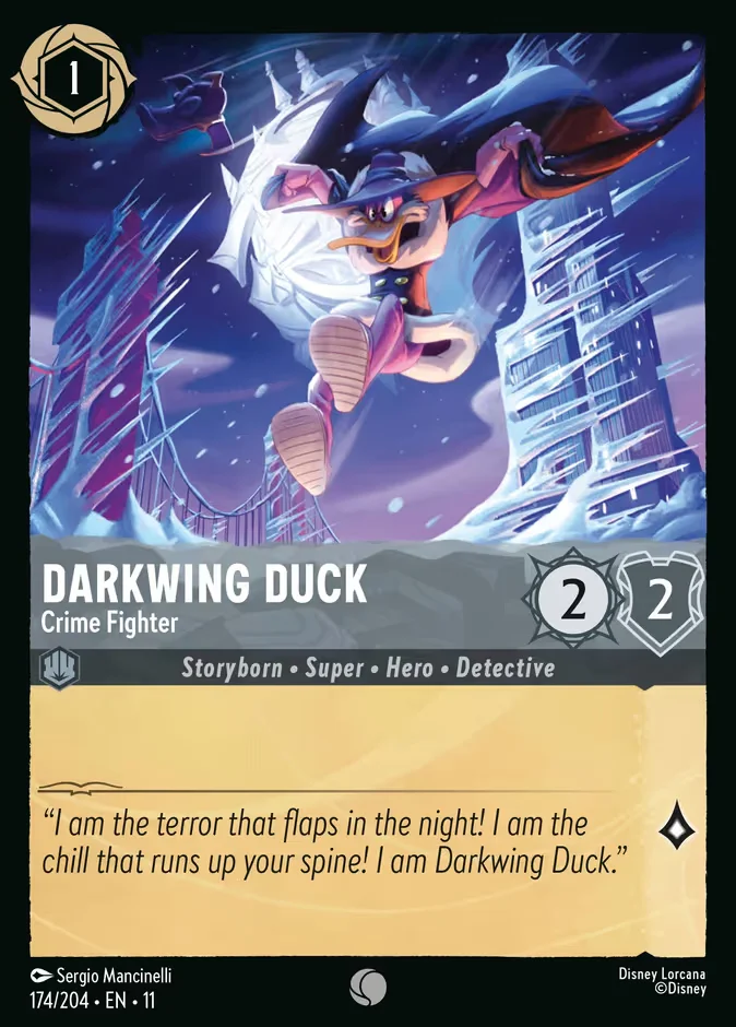 Darkwing Duck - Crime Fighter 「11-174」「EN」