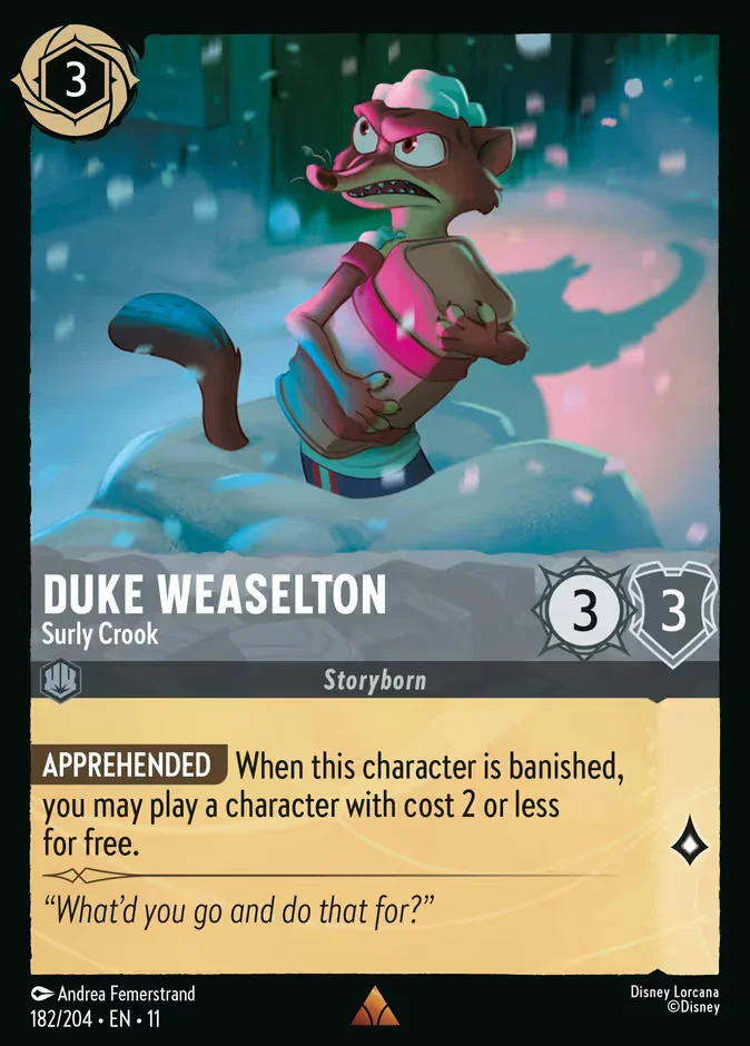 Duke Weaselton - Surly Crook 「11-182」「EN」