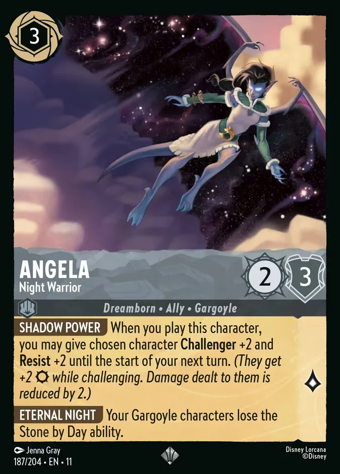 Angela - Night Warrior 「11-187」「EN」