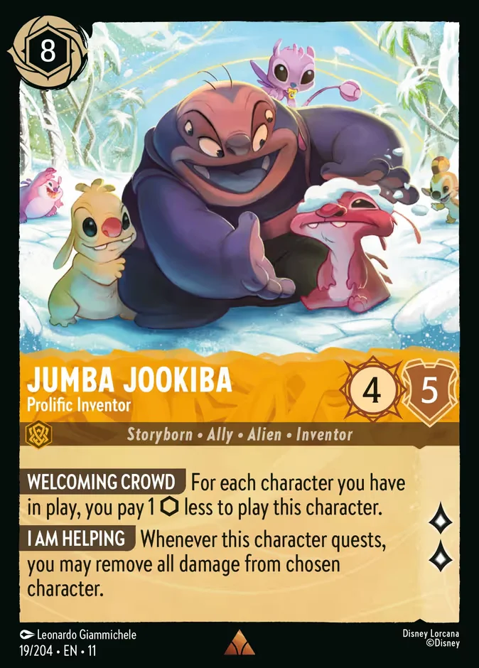 Jumba Jookiba - Prolific Inventor 「11-19」「EN」