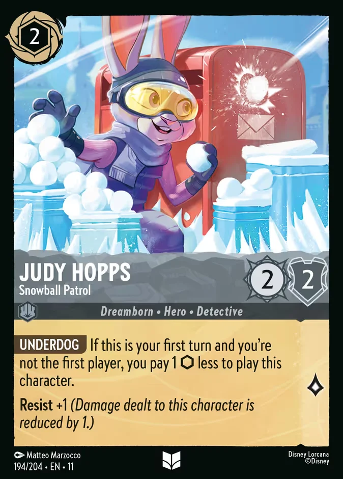 Judy Hopps - Snowball Patrol 「11-194」「EN」