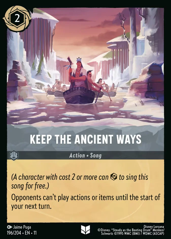 Keep the Ancient Ways 「11-196」「EN」