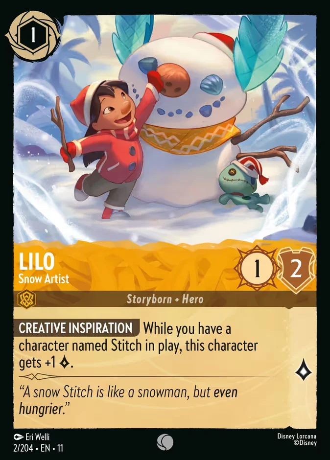 Lilo - Snow Artist 「11-2」「EN」