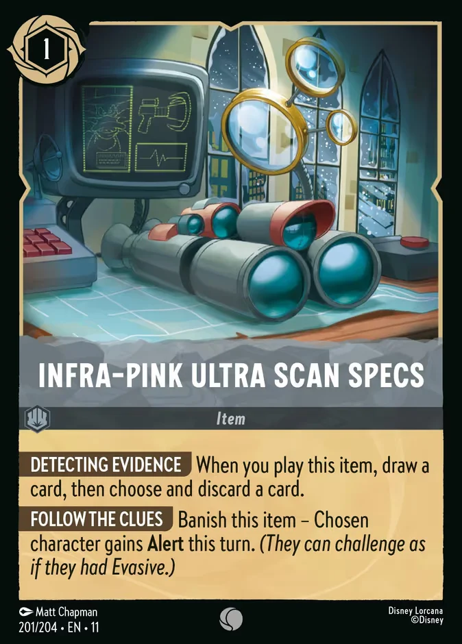 Infra-Pink Ultra Scan Specs 「11-201」「EN」