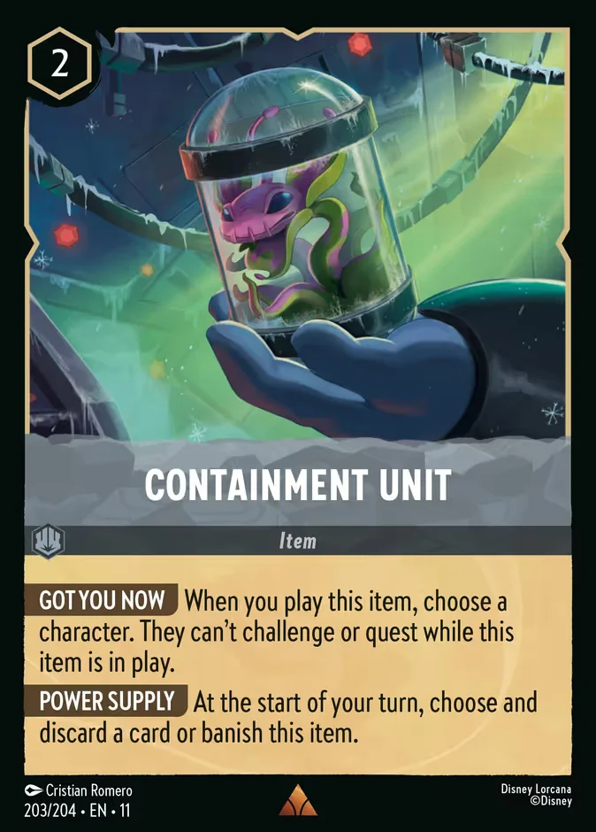 Containment Unit 「11-203」「EN」