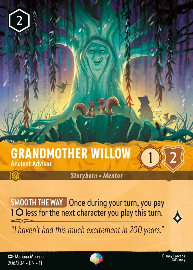Grandmother Willow - Ancient Advisor 「11-206」「EN」